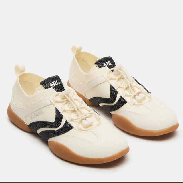 Γυναικεία Sneakers Steve Madden Biscotti-Re 11005248-C1K Cream Black Μπεζ - 36 2