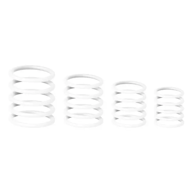 Gravity RP 5555 WHT 1 Ανταλλακτικά Δαχτυλίδια Βάσεων Λευκό