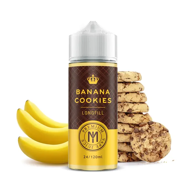 Banana Cookies 24ml (120ml) - M.I.Juice Flavorshots