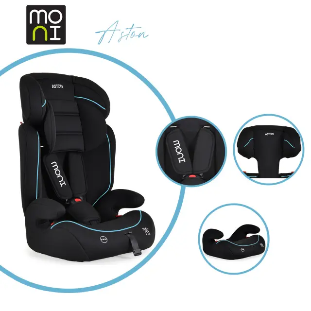 MONI - Baby car seat Aston turquoise - 3801005151219