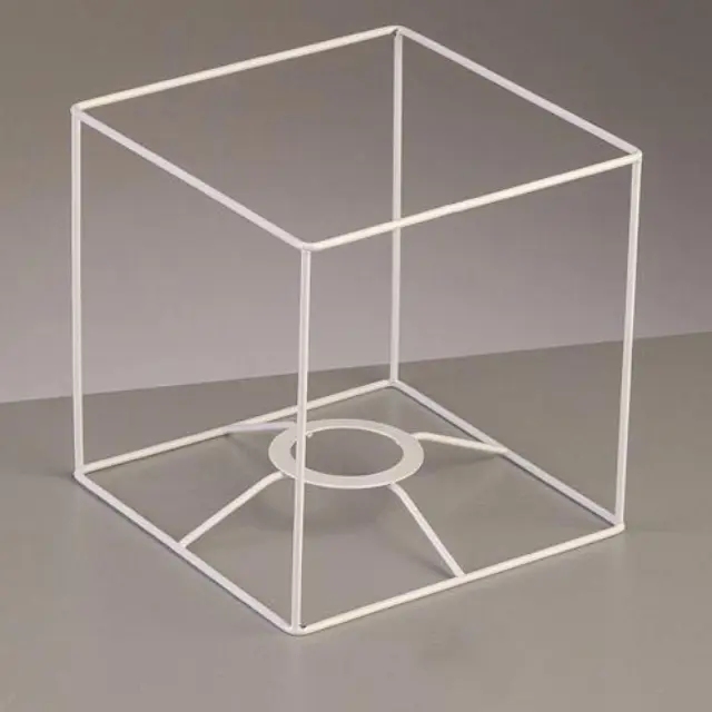 Μεταλλικός Σκελετός για Φωτιστικό 15x15cm (Δεν περιλαμβάνεται Ντουί και Καλώδιο)
