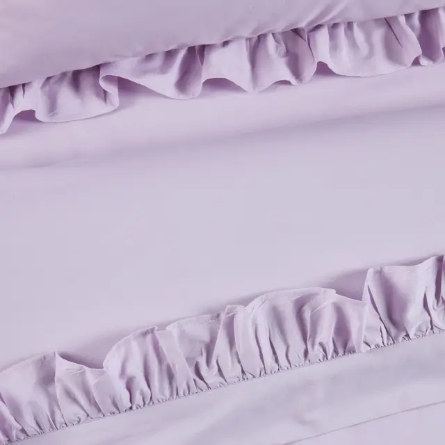 Das Home Σετ Παπλωματοθηκη Υπερδιπλη Daily 3167 Lilac Lilac 2