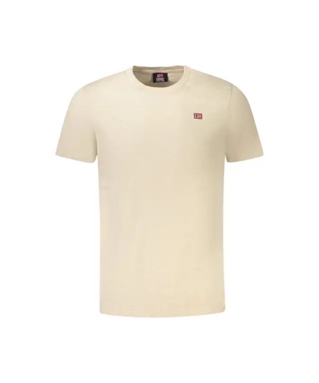 Norway Nautical School - Ανδρικό T-shirt Κοντομάνικο 836016-ROPE Μπεζ 3