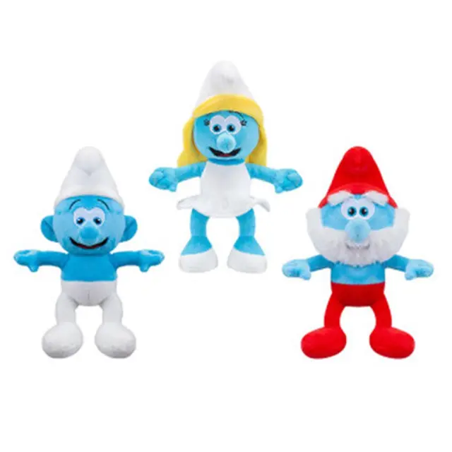 Λούτρινο Στρουμφάκι (Smurfs / 2 σχέδια) 25εκ / 6/96 BAU026 (LANDAHL & BAUMANN)