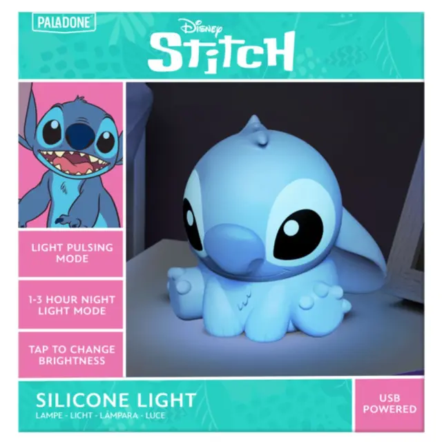 Paladone Lilo and Stitch - Stitch - Silicone Light Rechargeable 15cm (PP13693LS)