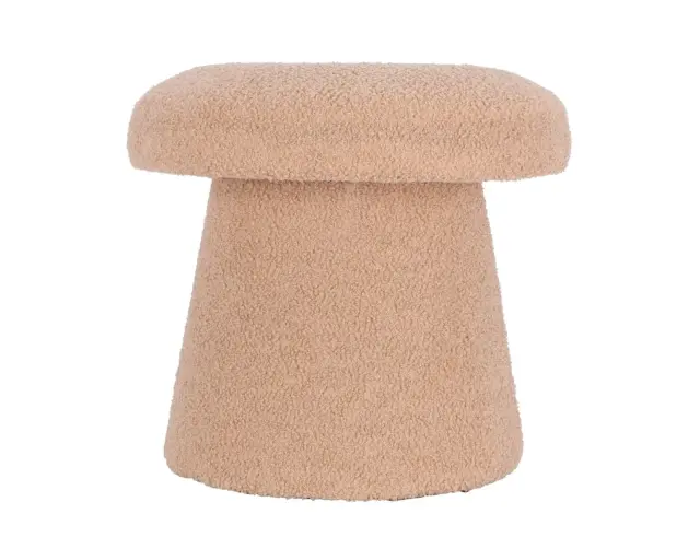 Σκαμπό με διαστάσεις 43x38cm - Beige AAK400110 2