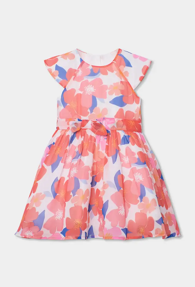 Boboli Chiffon φόρεμα floral για κορίτσι 753005-9813 - 18M