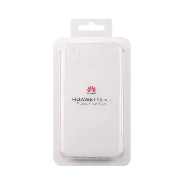 Γνήσια Θήκη Σιλικόνης Huawei Flexible Clear Case Y5 2019 Διάφανη 2