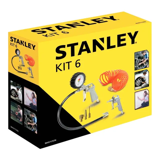 STANLEY ΕΡΓΑΛΕΙΑ ΑΕΡΟΣ 6 ΤΕΜΑΧΙΑ 9045717STN