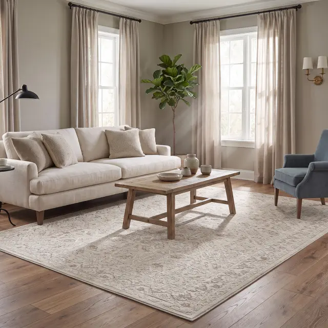 Beauty Home Διάδρομος με το μέτρο Mirage Art 9845 67cm Κρεμ,Μπεζ 2