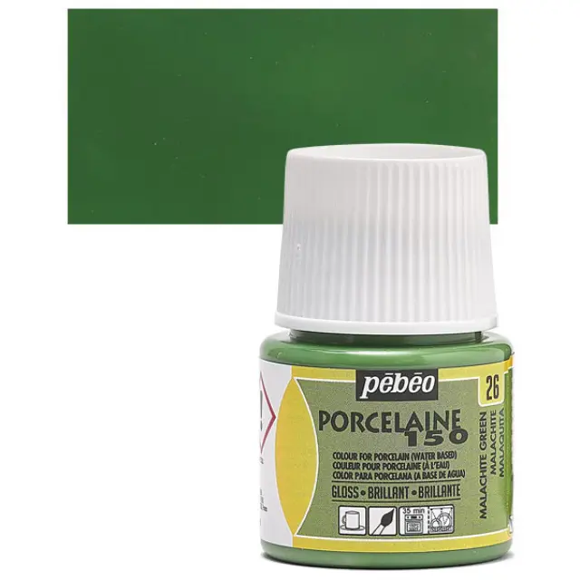 Pebeo Porcelaine 150 Σμάλτο - 26 Malachite Green (S/T) - 45ml
