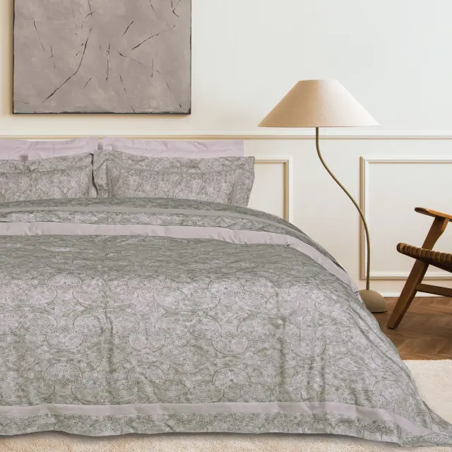 Σεντόνια σετ υπέρδιπλα 240x270, 50x70+7 Taupe 1688 Das Home
