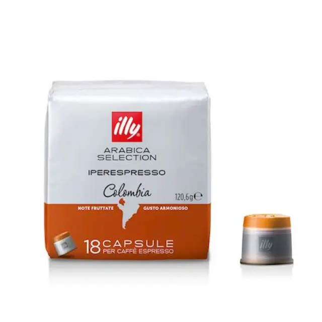 Illy Columbia Κάψουλες iperEspresso 18τμχ