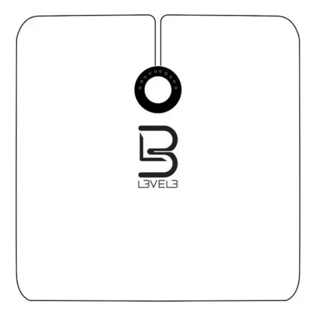 L3VEL3 Μπέρτα Professional Rubber Neck White