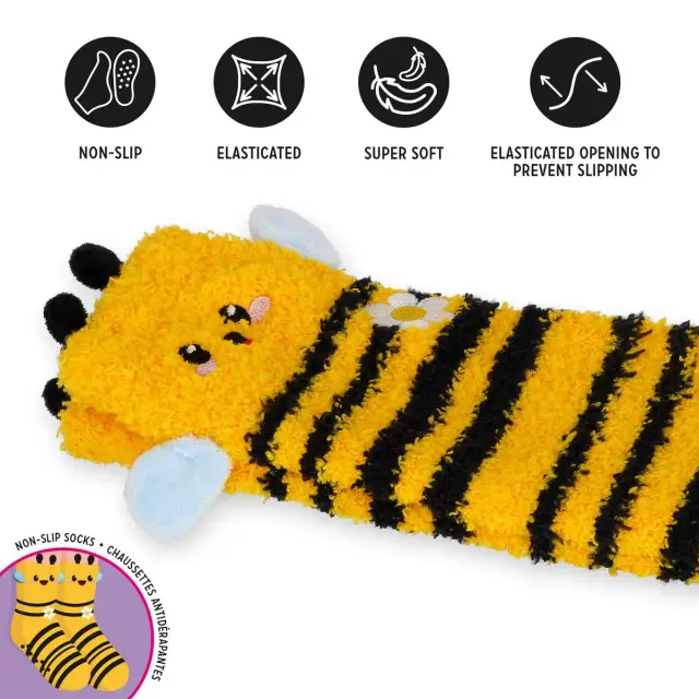 Legami Καλτσοπαντόφλες / Non-slip Socks Kids Size: It's a Match! (9 σχέδια) Bee, 26-34 3