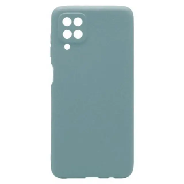 Θήκη Soft TPU inos Samsung Galaxy A12/ A12 Nacho/ M12 S-Cover Πετρόλ N54510