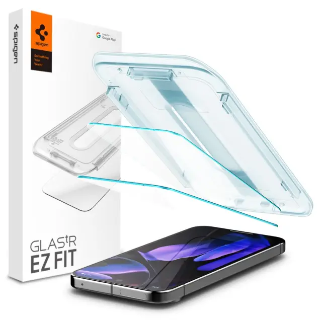 Spigen Glas.tr ”ez Fit” 2-pack Google Pixel 9 / 9 Pro / 10 / 10 Pro Clear