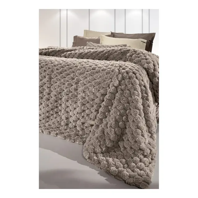 ΓΟΥΝΙΝΗ ΚΟΥΒΕΡΤΑ KING SIZE(240×260) ELIXIR TAUPE GUY LAROCHE 3