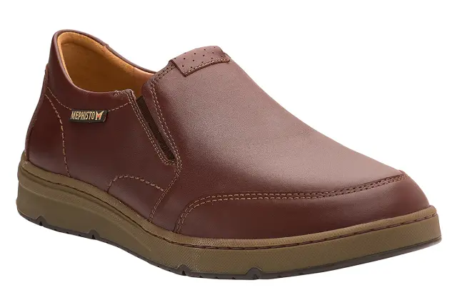 Mephisto Μοκασίνια-Loafers Ανδρικό δέρμα Καφέ MEP/JOSS CHESTNUT 2