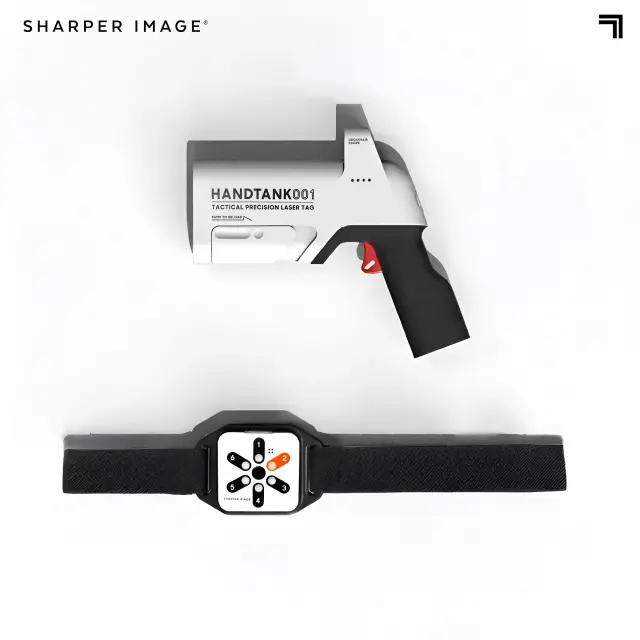 Sharper Image Σετ Όπλα Laser Tag Handtank Battle Pack 3