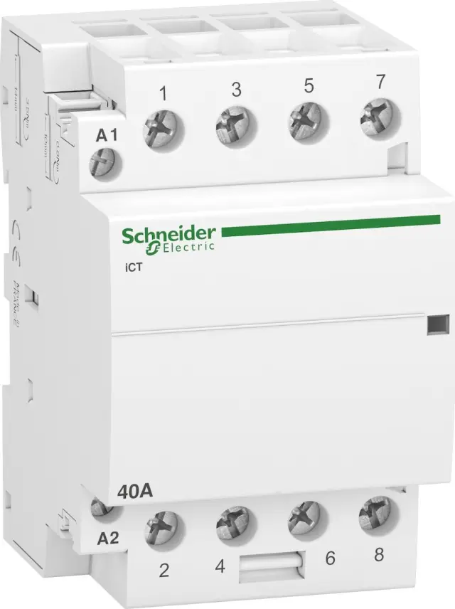 contactor iCT - 4 poles - 4 NO - 40 A - 220..240 V AC