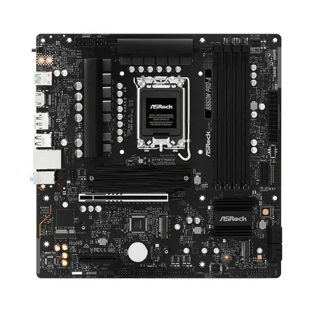 ASRock Motherboard B860M Pro-A (90-MXBRR0-A0UAYZ) 2