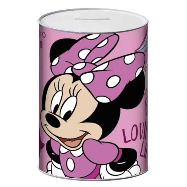Κουμπαράς Μεταλλικός Minnie 11x8cm