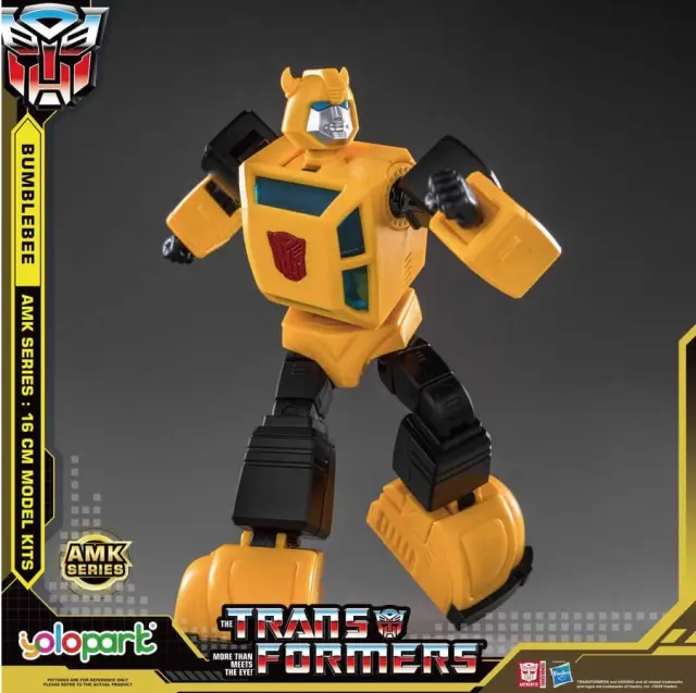 Yolopark Transformers: Generation One - AMK Series: Bumblebee 16cm 3