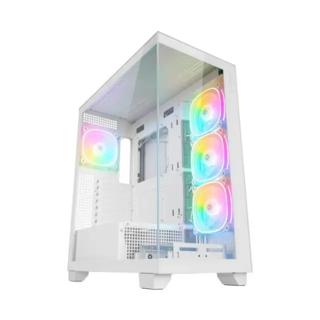 Rampage PC Case Hydra V1 ATX Midi Tower White (HYDRAV1-WHITE)