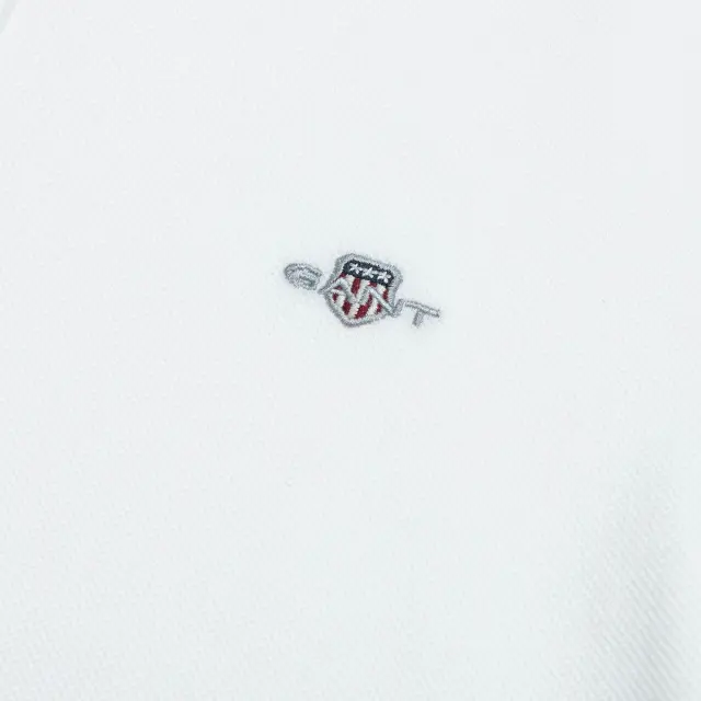 Μπλούζα Gant polo πικέ με κέντημα 2
