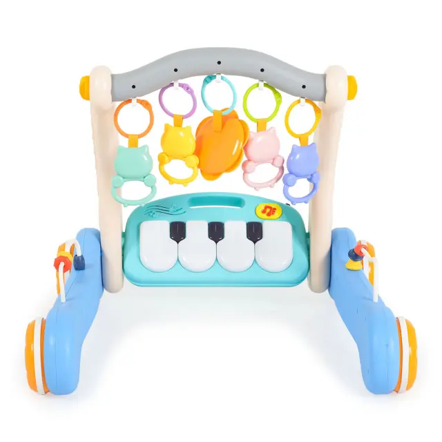 Cangaroo Γυμναστήριο - Περπατούρα Piano 2 in 1 Blue HE0637 3800146224325 2