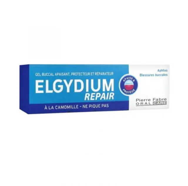 Elgydium Repair Προστατευτική Επανορθωτική και Καταπραϋντική Στοματική Γέλη, 15ml