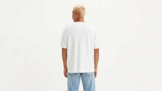 VINTAGE BW GRAPHIC TEE WHITES - VINTAGE INDIGO BW WH White - S 2