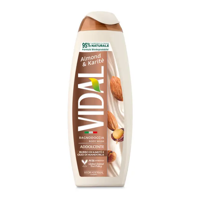 VIDAL Αφρόλουτρο 500ml Almond + Karite