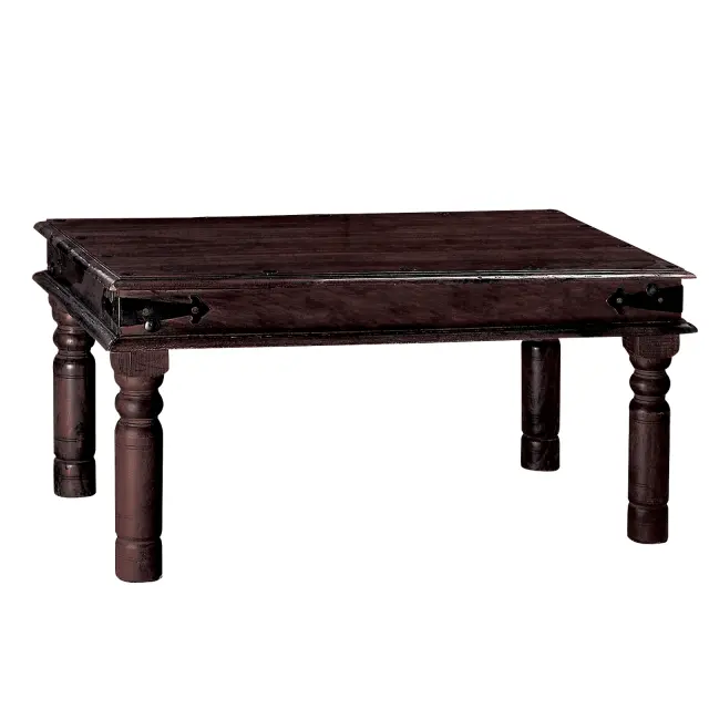 Τραπεζάκι Σαλονιού KAMI Ξύλο Καρυδί 60x80x40cm