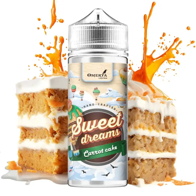 Carrot Cake 30ml (120ml) - Sweet Dreams by Omerta