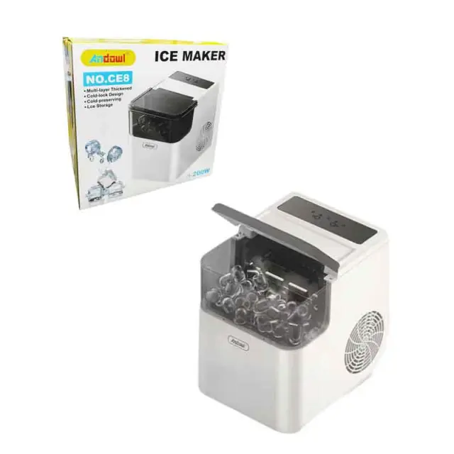 Andowl Παγομηχανή Επιτραπέζια 200W NO.CE8 - Ice Maker 75066