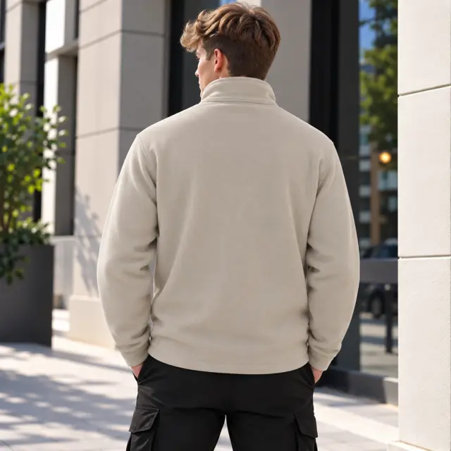 Φούτερ Fleece Noshame® Μπεζ - 522627 - XXL 2