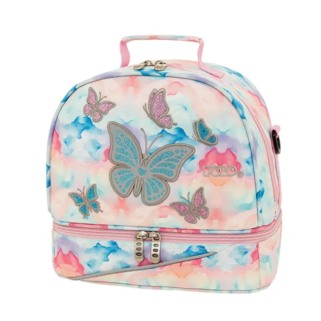 Polo Τσαντάκι Φαγητού Ισοθερμικό Kid's Fun II Butterfly (971003-8419)