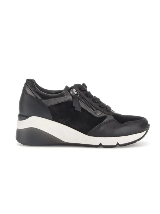 Gabor Sneakers Γυναικείο δέρμα/δέρμα Nubuck Μαύρο GAB/56488 67-SCHWARZ - 36 3