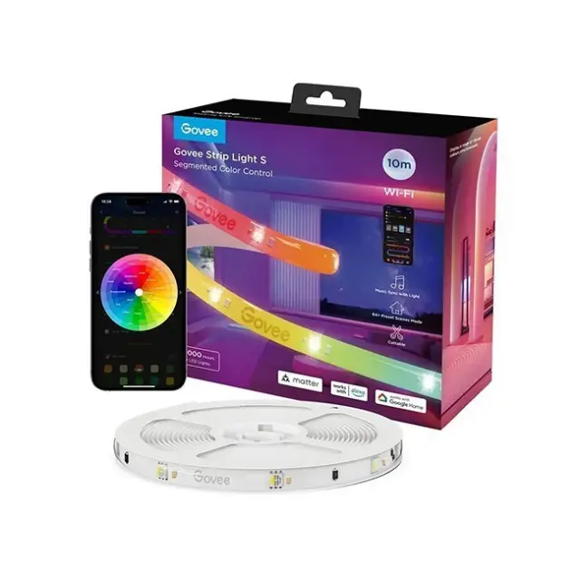 Govee LED Strip 10m WiFi BT RGBIC (H612CCD1)