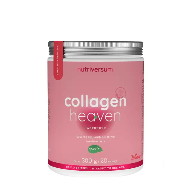 Nutriversum Collagen Heaven Raspberry with stevia, 300 g