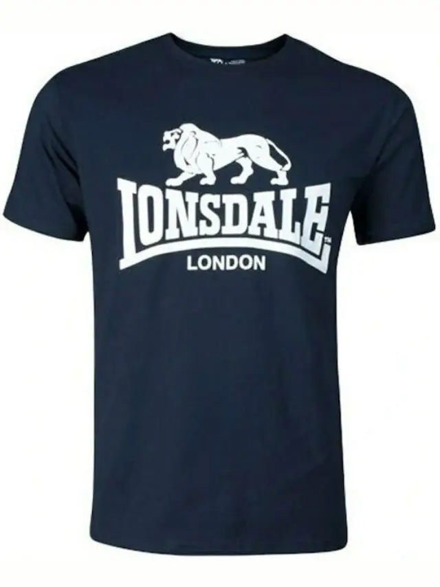 LONSDALE LOGO ΑΝΔΡΙΚΗ ΜΠΛΟΥΖΑ BLUE