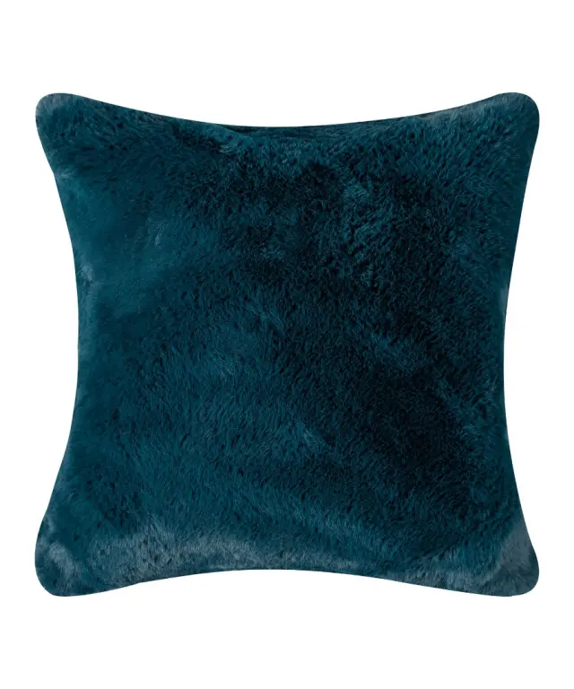 ΜΑΞΙΛΑΡΟΘΗΚΗ RABBIT FUR (45cm x 45cm) SEA GREEN - -