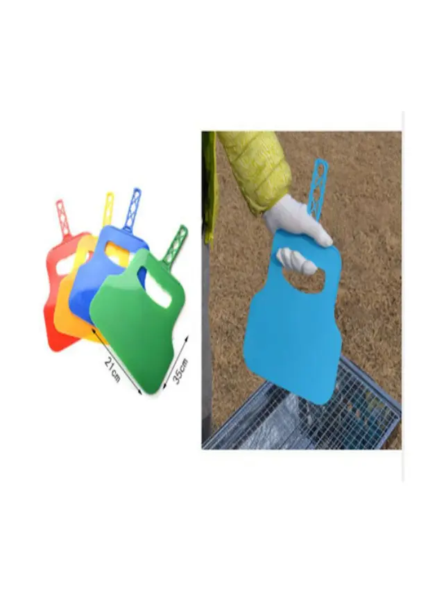 SDS PLASTIC HAND FAN FOR BBQ BLUE 32*21CM SDS-21358-TS SZ