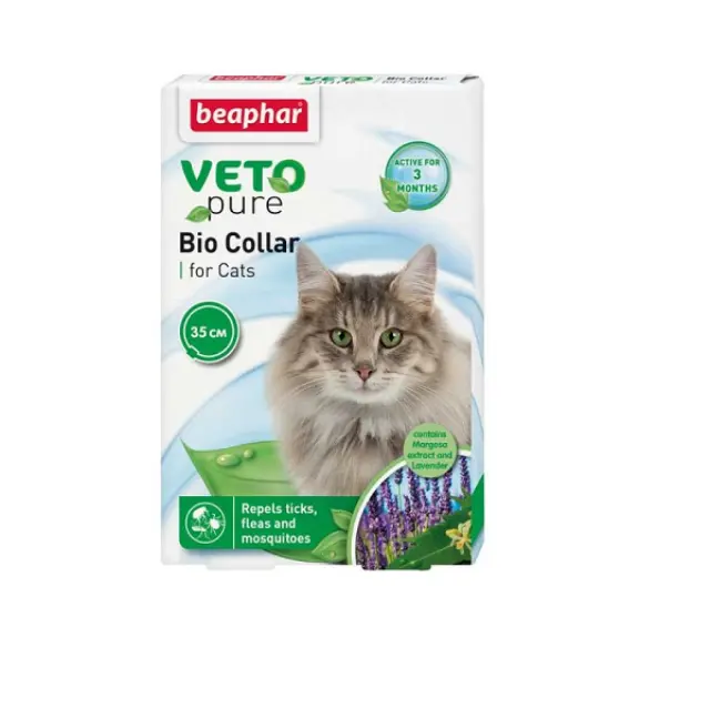 Beaphar Veto Bio Ισχυρό Απωθητικό Περιλαίμιο Γάτας 35cm