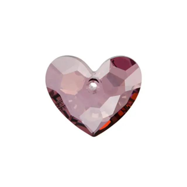 Swarovski 6264 Truly in Love Heart Crystal Antique Pink 18mm - 1τεμ
