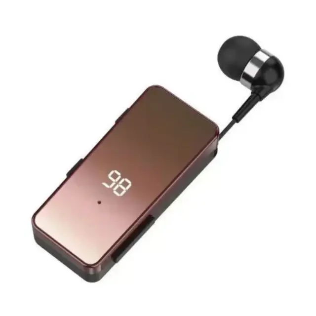 K67 In-ear Bluetooth Handsfree Ακουστικό Rose Gold