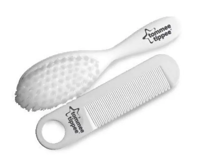 Tommee Tippee Βρεφική Βούρτσα & Χτένα 2τμχ