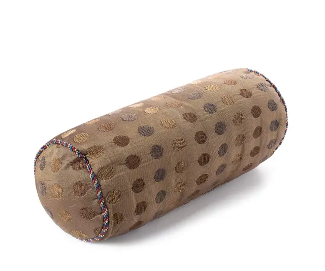 Καραμέλα με γέμιση (40cm x 17cm) 602 πουά λαδί - -